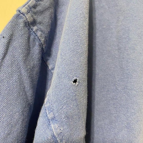 Off-White C/O Virgil Abloh blue tee shirt with pockets AS IS CONDITION XL - Picture 5 of 16